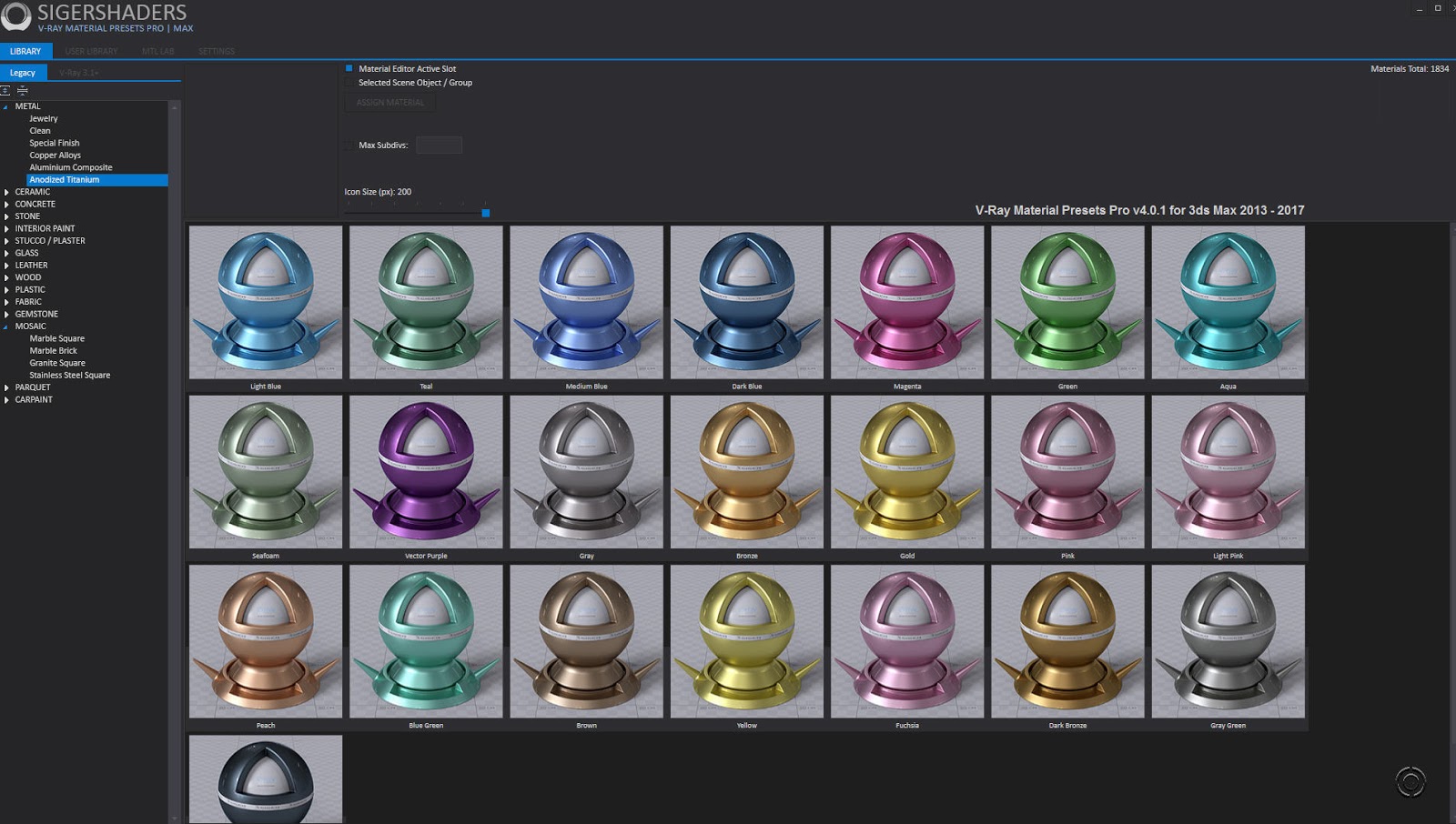 3ds max arnold materials free